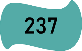 237 Карибский-голубой