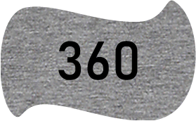 360 Серый меланж поло