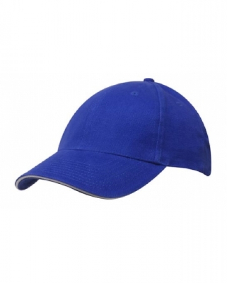 Brushed Cotton Cap With Trim